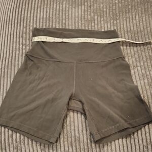 lululemon athletica Dark Gray Bike Shorts